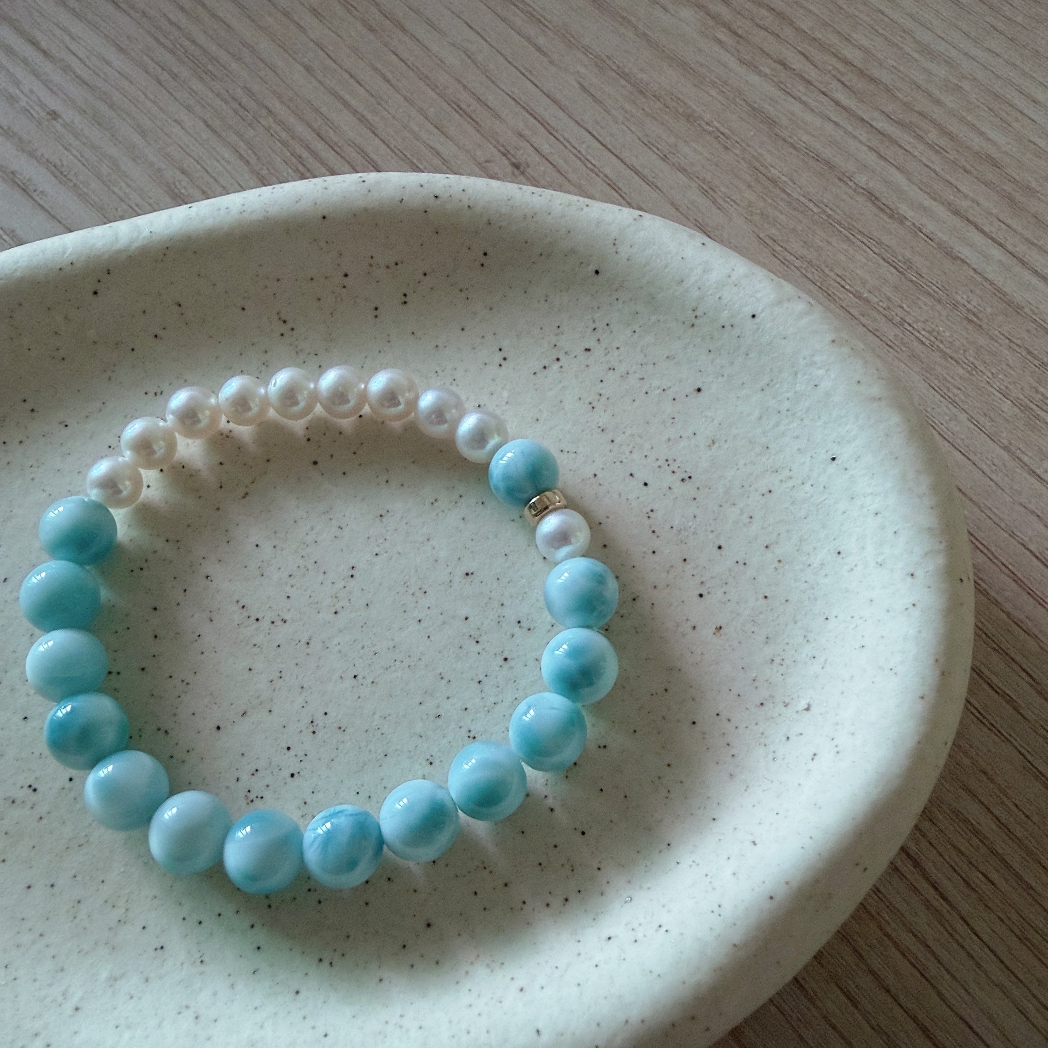 客製-海紋石x珍珠