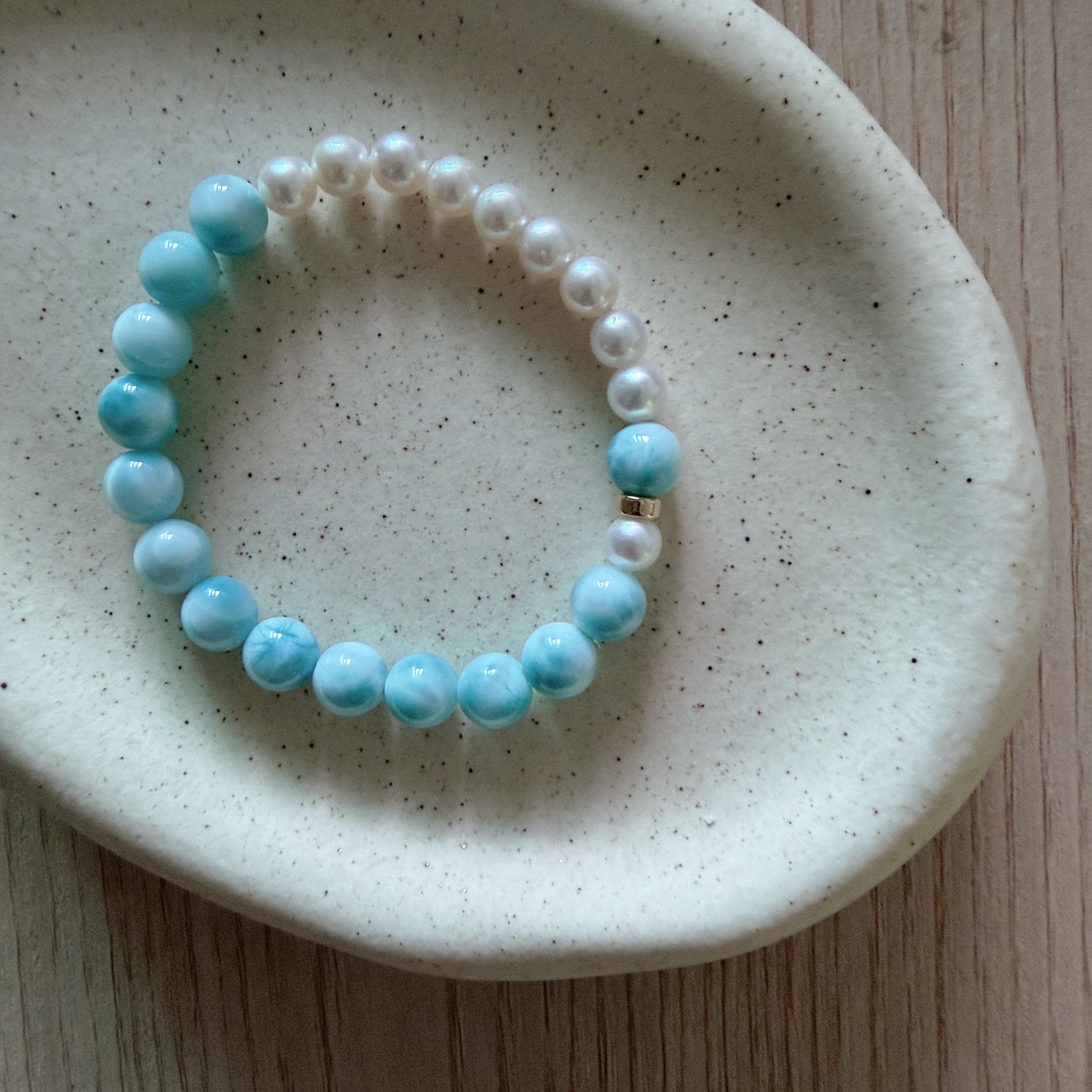 客製-海紋石x珍珠